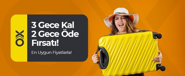 Haziran Ayında 3 Gece Kal 2 Gece Öde