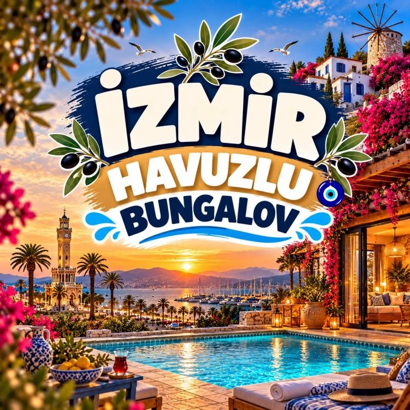 İzmir Havuzlu Bungalov