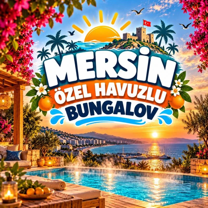 Mersin Özel Havuzlu Bungalov