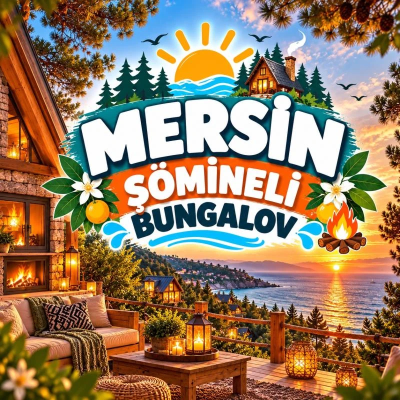 Mersin Şömineli Bungalov