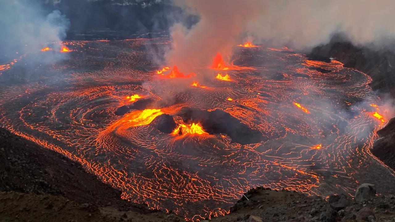 Kilauea ve Mauna Loa