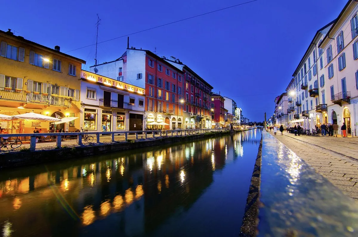 7. Navigli Bölgesi
