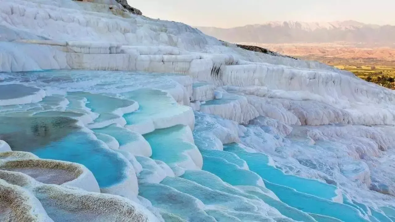 pamukkale travertenleri