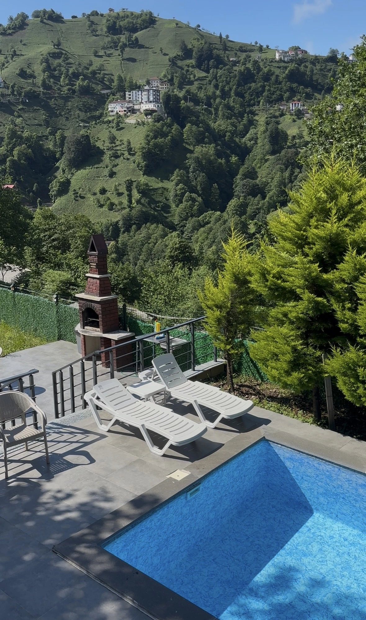 rize özel havuzlu bungalov